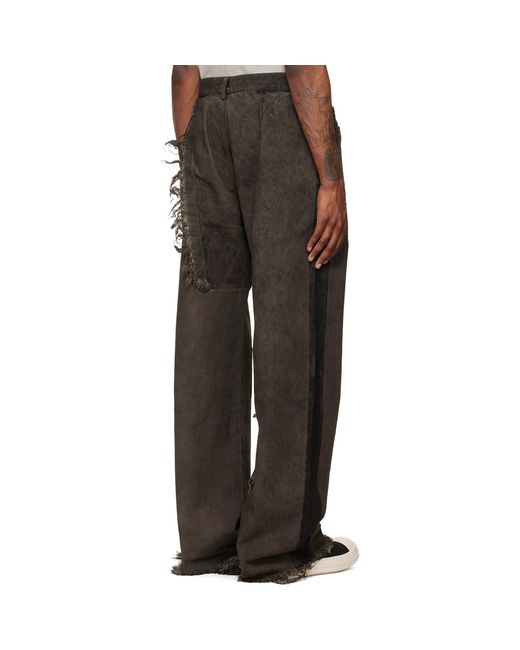 Rick Owens Gray Tower Combo Geth Jeans for men