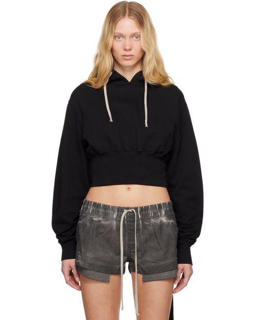 Rick Owens Black Hollywood Tatlin Hoodie