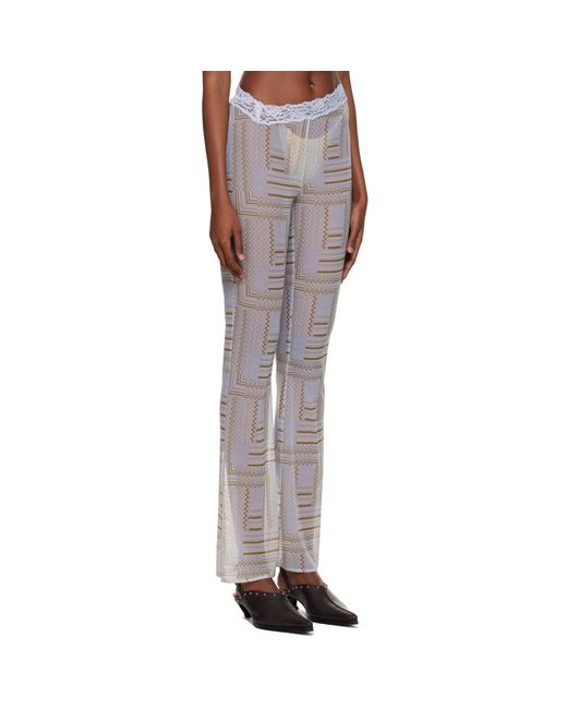 Vaillant Multicolor Ssense Exclusive Print Trousers