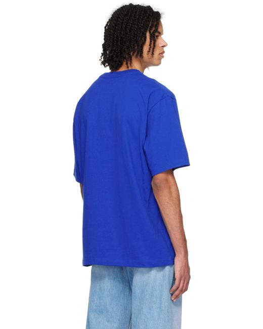 Axel Arigato Blue 'the Trail' T-shirt for men