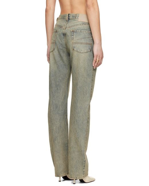 Jean Slem Bleu Entire studios en coloris Multicolor