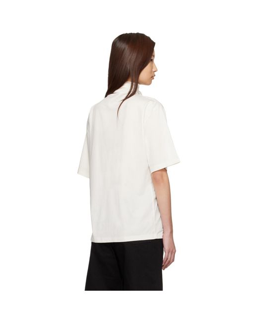 Lemaire White Off- Foulard T-Shirt