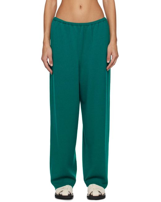 Cordera Green Elasticized Lounge Pants