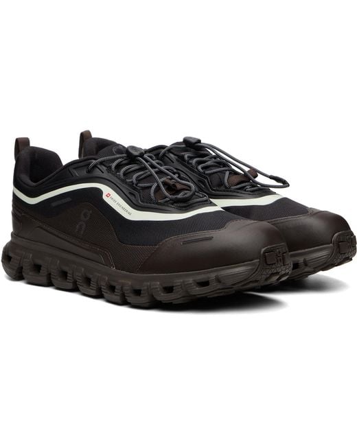 On Shoes Black Cloud 6 Geo Waterproof Sneakers for men