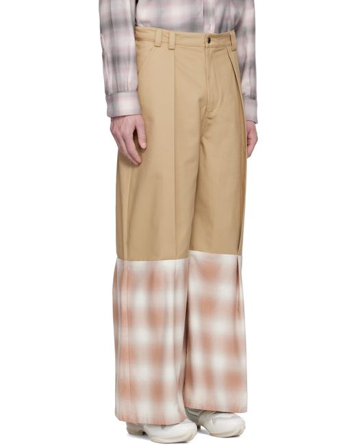 Collina Strada Natural Cedar Trousers for men