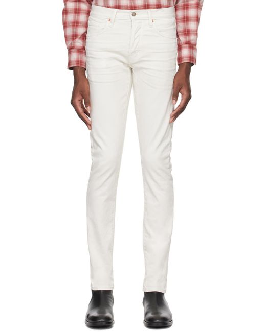 Tom Ford Off-white Slim-fit Jeans for men