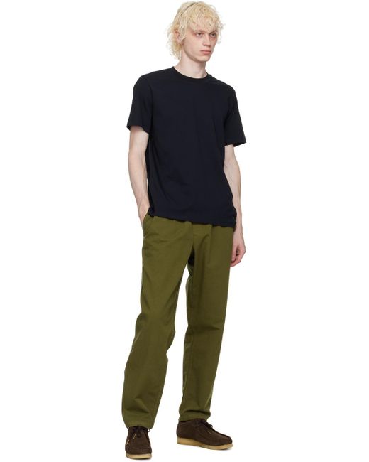 YMC Green Alva Skate Trousers for men