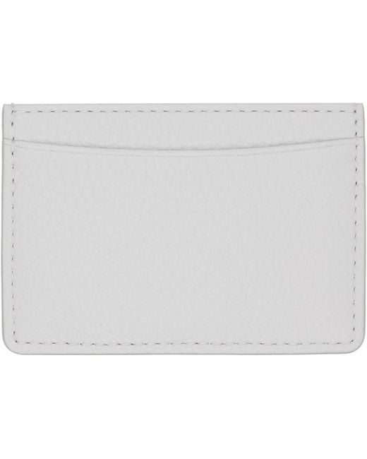 A.P.C. Black André Card Holder for men