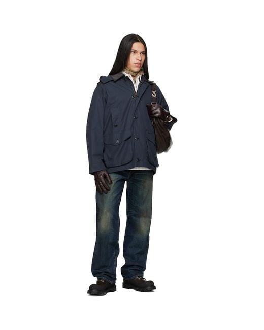 Barbour Blue Ventile Endurance Showerproof Jacket for men