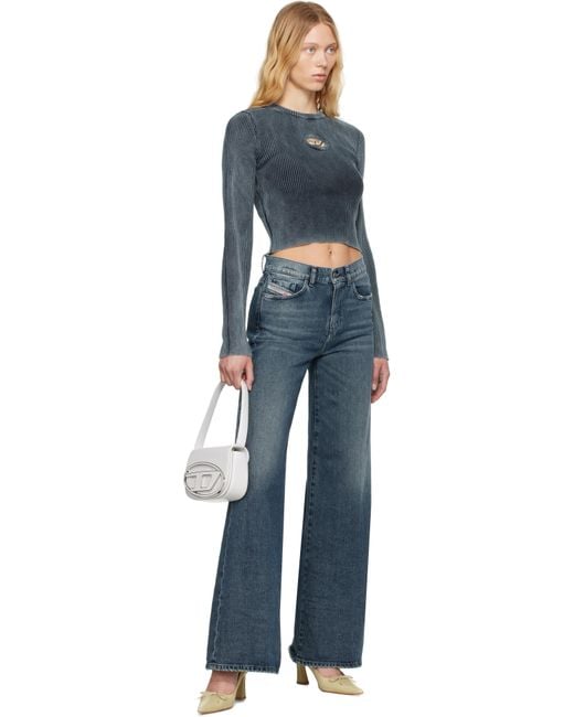 DIESEL Black Flare 1978 D-Akemi 007Y7 Jeans