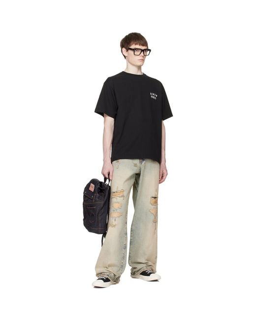 KENZO Black Paris Five Pockets' Backpack for men