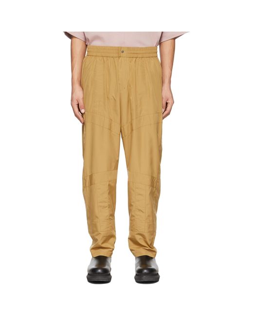 A.A.Spectrum光谱 Natural Beige Alqama Trousers for men