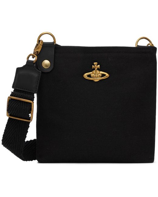 Vivienne Westwood Black Jones Crossbody Bag for men