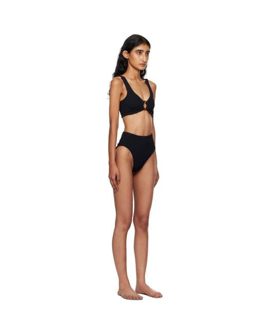 Hunza G Black Nadine Bikini