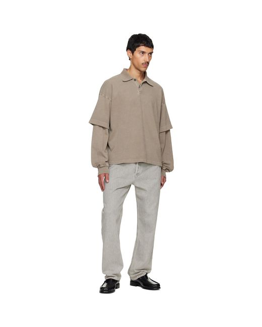 Agolde Gray 90's Jeans for men