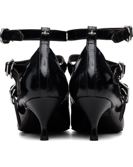 Vivienne Westwood Black Napoli Kitten Heels
