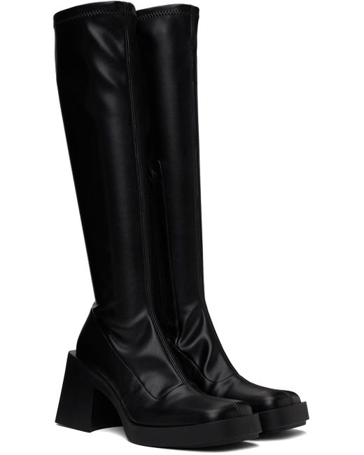 Justine Clenquet Black Chloë Boots