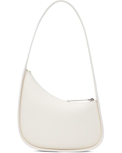 The Row オフホワイト Half Moon バッグ White