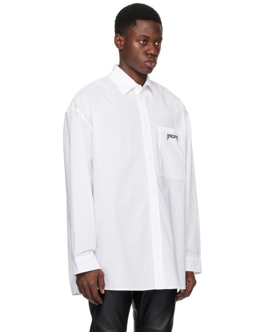032c White Psychic Shirt for men