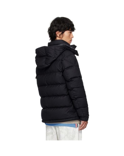 Moncler Black Montgenevre Down Jacket for men