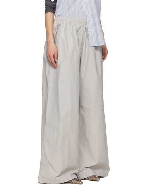 Acne グレー リラックスフィット ラウンジパンツ White