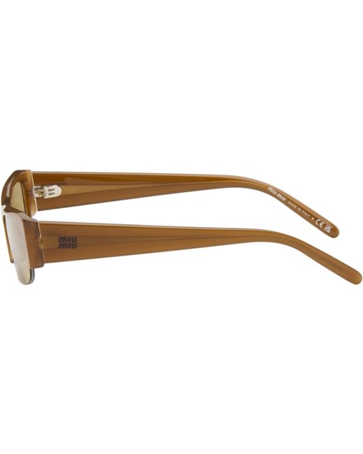 Miu Miu Natural Vedette Sunglasses