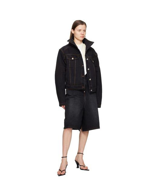 Pushbutton Black Hybrid Regular Skort