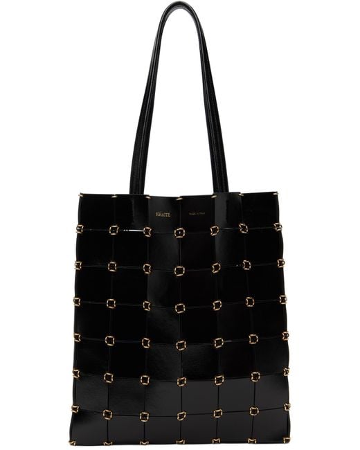 Khaite Black Emma Tote