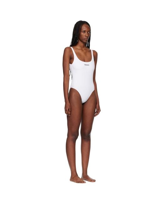 Versace Black One-Piece Swimsuit
