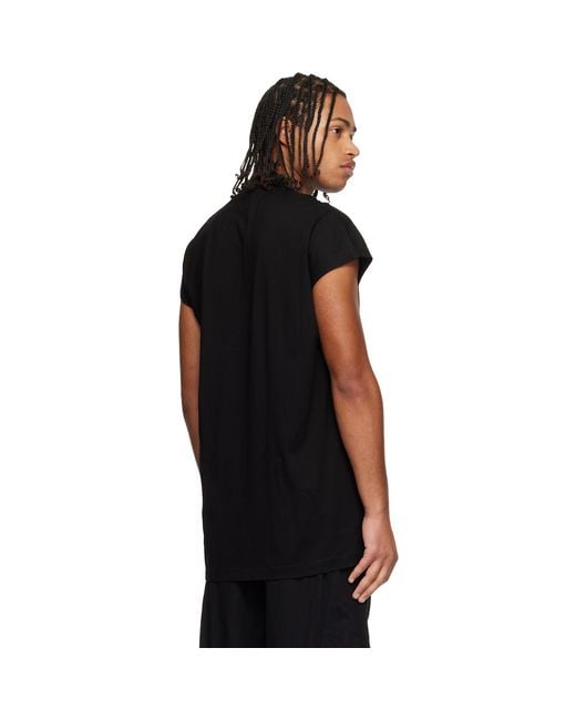 Julius Black Europa Graphic Sleeveless T-Shirt for men