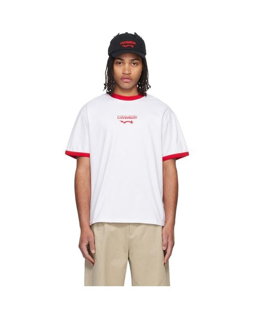 Charles Jeffrey White Logo T-Shirt for men