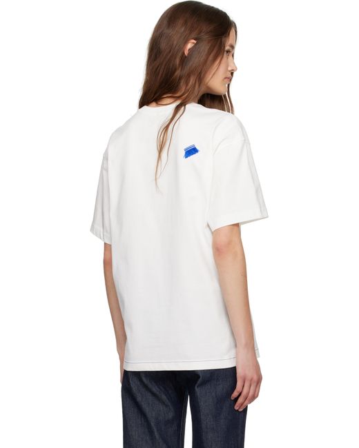 Adererror Blue Off- Dolphin T-Shirt
