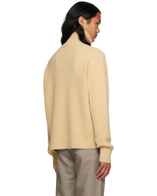 AMI Natural Ami De Coeur Sweater for men