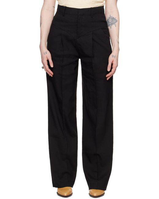 Pantalon staya noir Isabel Marant en coloris Black