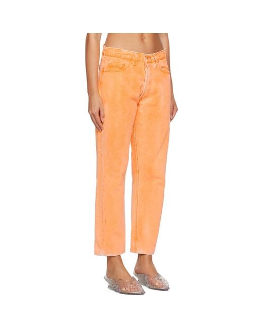 NOTSONORMAL Orange High Jeans