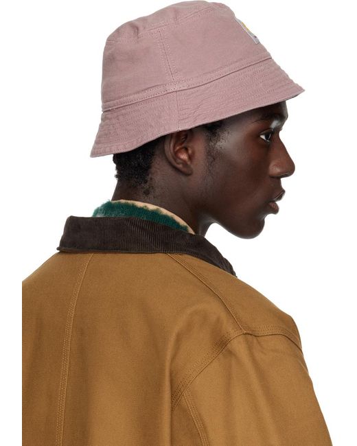 Carhartt Purple Bayfield Bucket Hat in Brown for Men