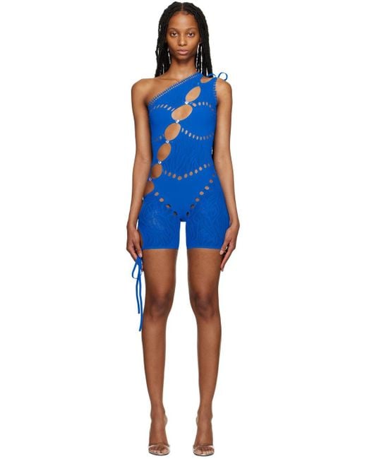 Poster Girl Blue Cleo Jumpsuit Lyst