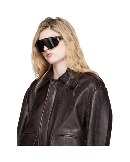 Versace Gray Medusa Horizon Sunglasses