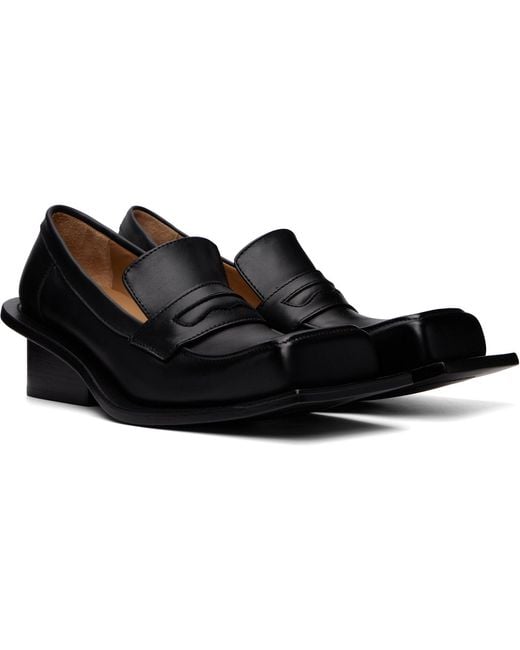 FIDAN NOVRUZOVA Black Barry Chunky Heel Loafers