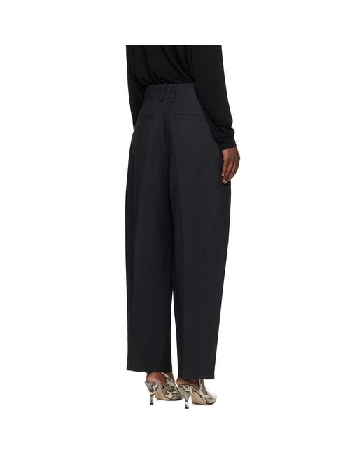 Studio Nicholson Black Nasser Trousers