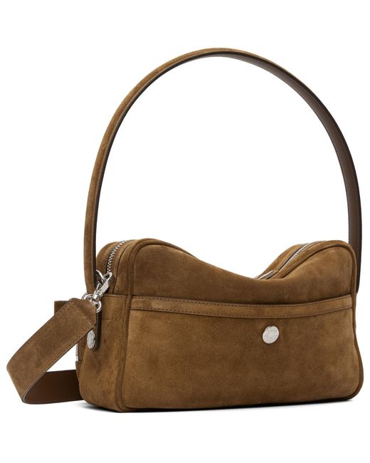 Acne Brown Camero Party Suede Bag