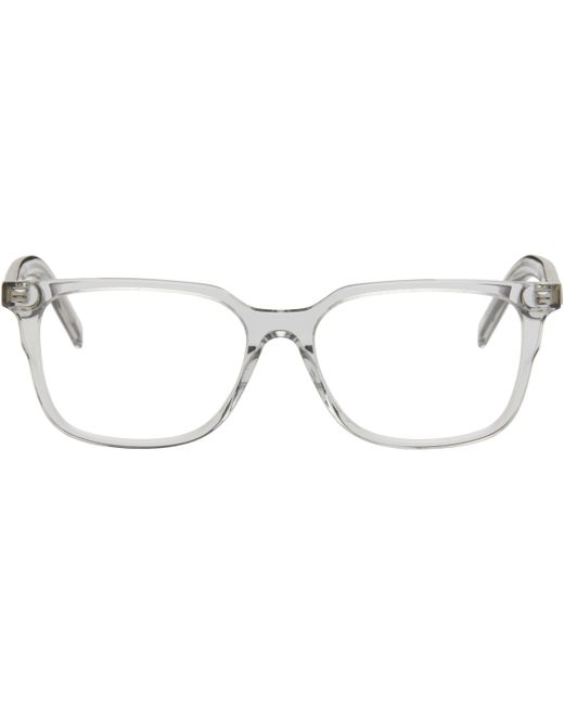 メンズ Givenchy グレー Gv Day メガネ Black