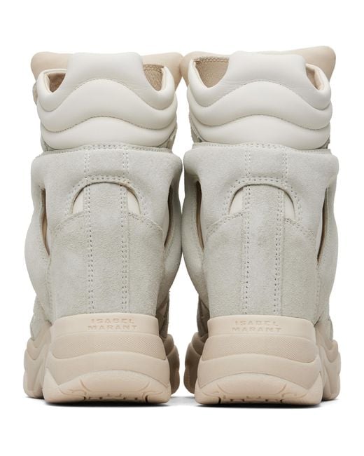 Isabel Marant Gray Off- Balskee Sneakers