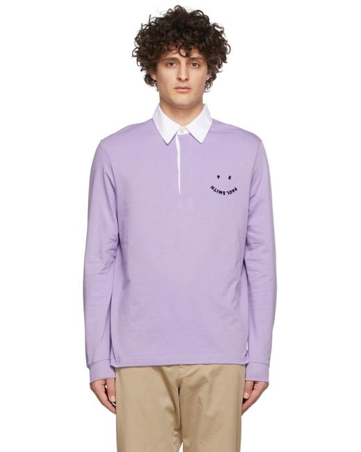 paul smith long sleeve polo large