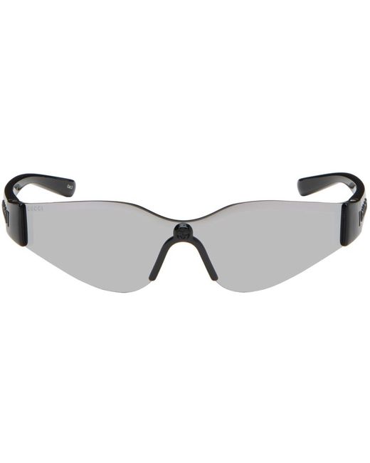 Gucci Black Mask Sunglasses