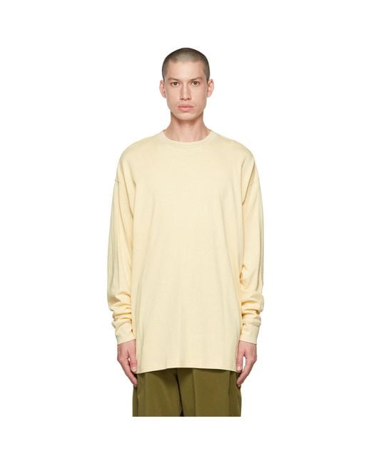 A.A.Spectrum光谱 Natural Melter Long Sleeve T-shirt for men