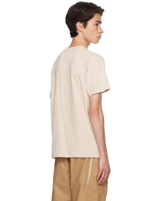 Jacquemus Multicolor Beige 'le T-shirt ' T-shirt for men