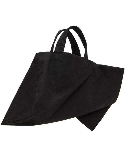 COMME DES GARÇON BLACK Black Comme Des Garçons Small Folded Tote