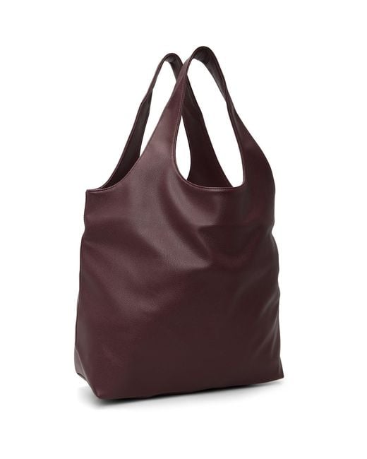 A.P.C. Purple Burgundy Ninon Tote