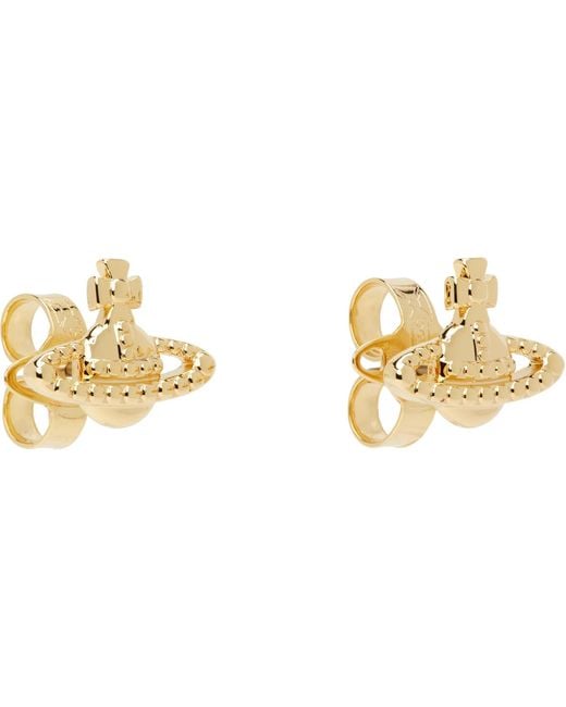 Vivienne Westwood Metallic Farah Earrings